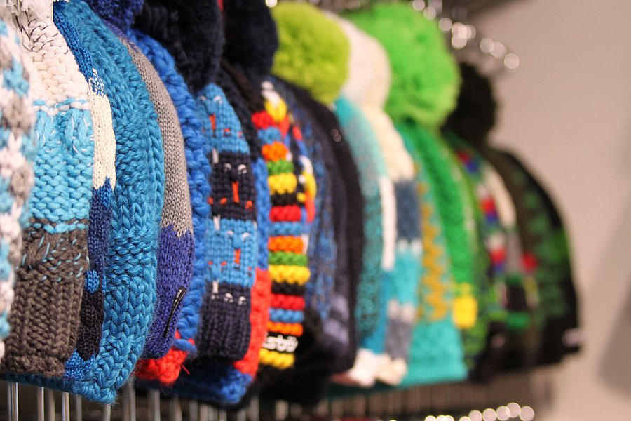 Mützen und Handschuhe